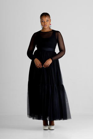 Irene Makhavhu Design Tutu Long Skirt