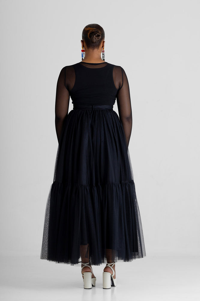Irene Makhavhu Design Tutu Long Skirt