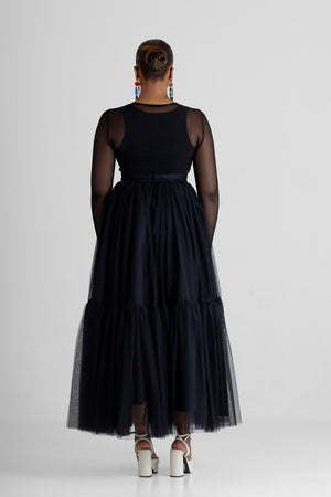Irene Makhavhu Design Tutu Long Skirt