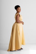 Frida Gold  Classic Maxi  Dress