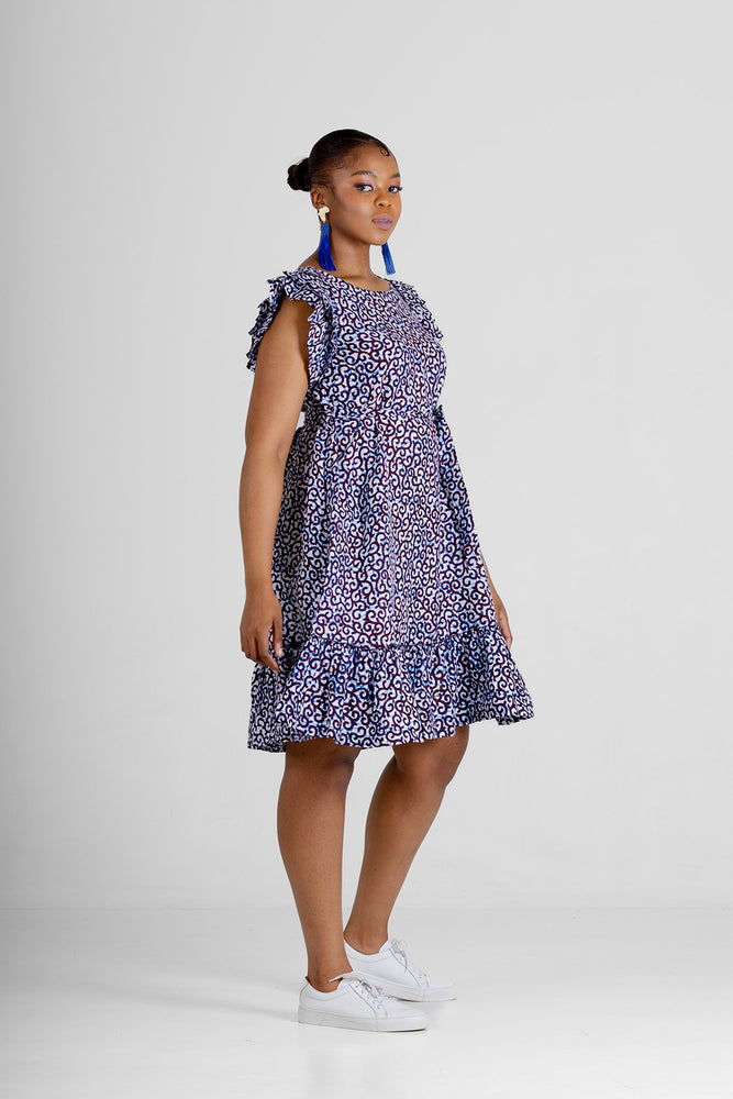 Frida Black/White Nomali Dress