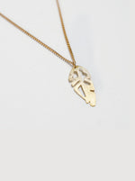 Peachyplum Leaf Pendant