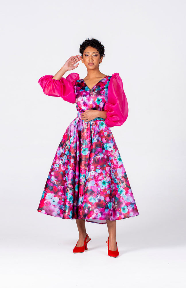 Skhathi Collection Mbali Duchess Dress