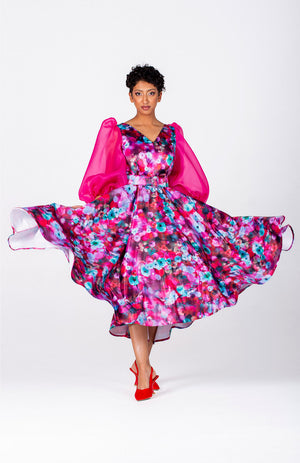 Skhathi Collection Mbali Duchess Dress