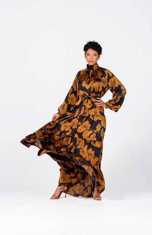 Fluidity Baroque Dress