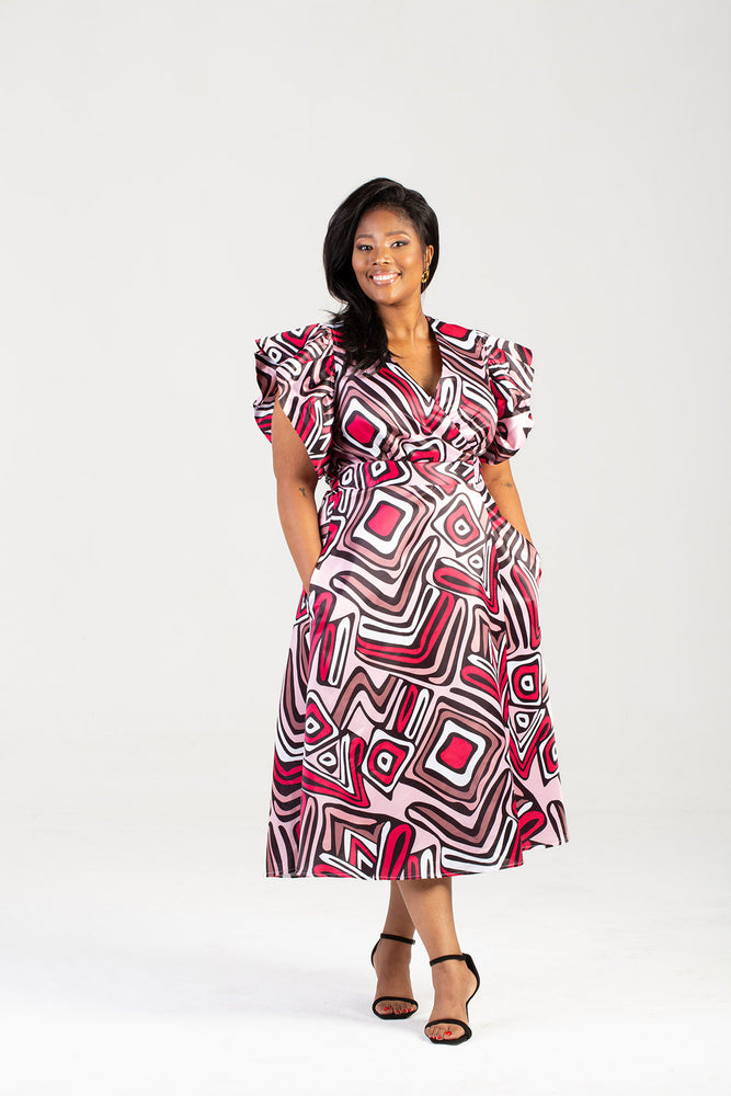 Frida Elon Wrap Dress