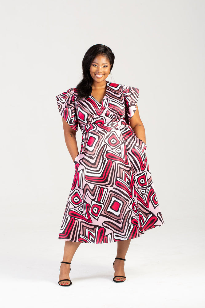 Frida Elon Wrap Dress