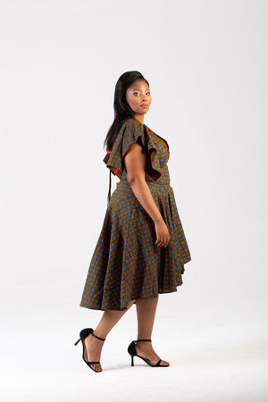 Ona Classic Carrol V Dress