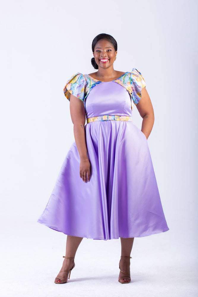 Skhathi Collection Fikile Duchess Dress