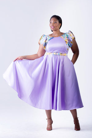 Skhathi Collection Fikile Duchess Dress