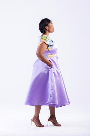 Skhathi Collection Fikile Duchess Dress