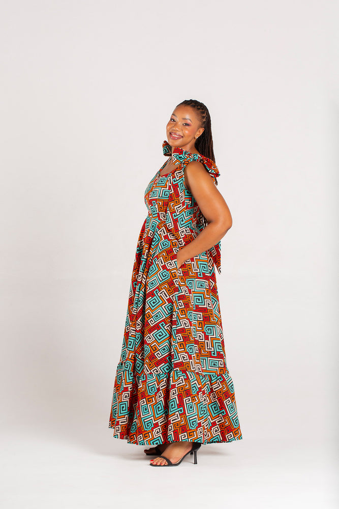 Skhathi Collection Khwezi Maxi Dress