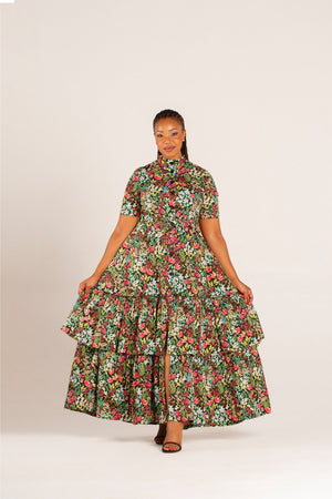 Frida Floral Momo Dress