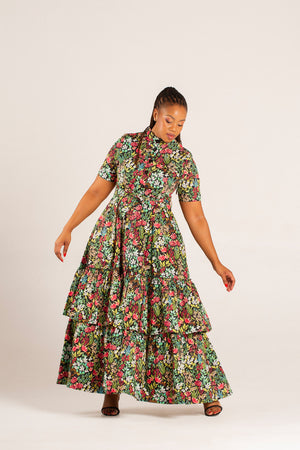 Frida Floral Momo Dress