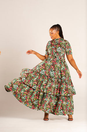 Frida Floral Momo Dress