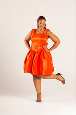 Frida Orange Ayanda Dress
