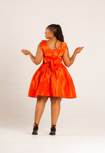 Frida Orange Ayanda Dress