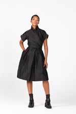 Colleen Eitzen Black Taffeta Kim Dress