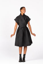 Colleen Eitzen Black Taffeta Kim Dress