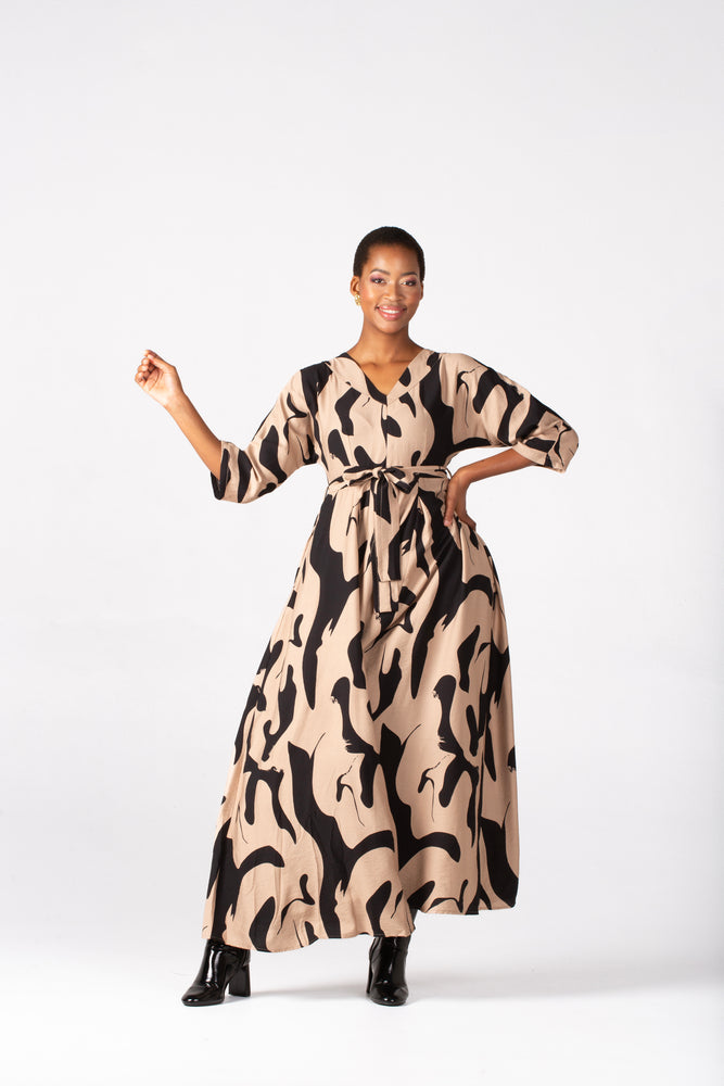 Amanda Laird Cherry Tugela Dress