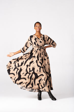 Amanda Laird Cherry Tugela Dress