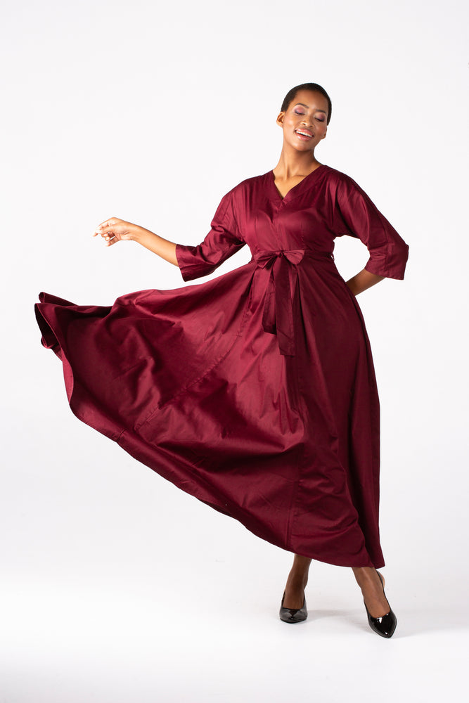 Amanda Laird Cherry Tugela Dress