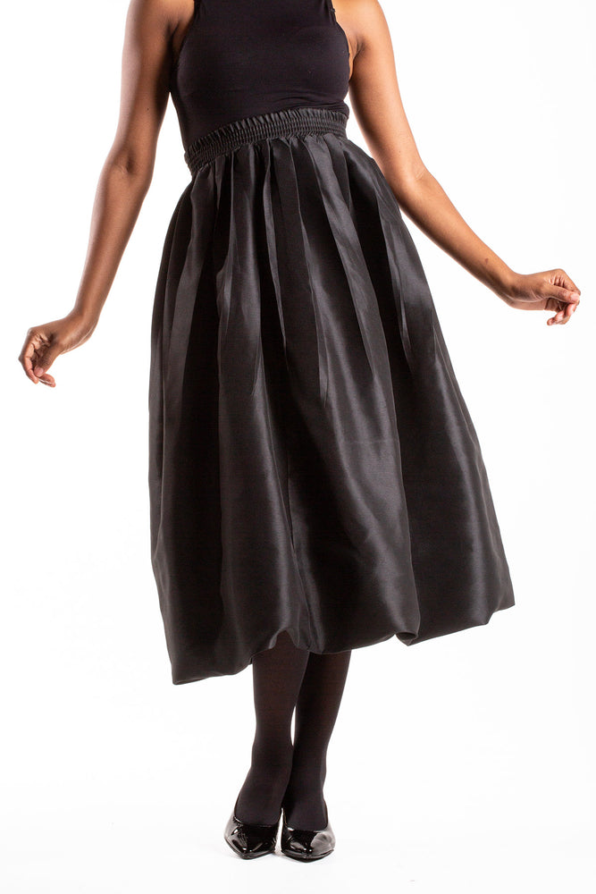 Frida Black Bubble Skirt