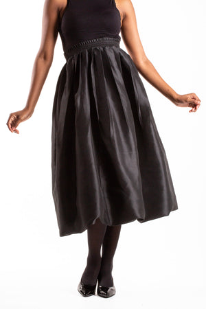 Frida Black Bubble Skirt