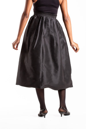 Frida Black Bubble Skirt