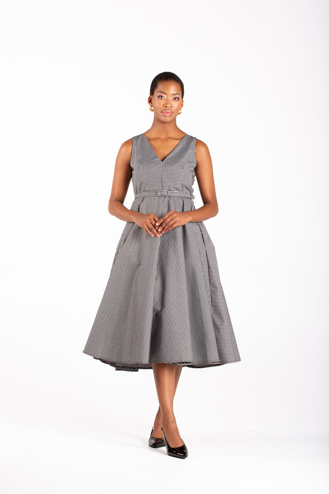 Skhathi Gingham Dress
