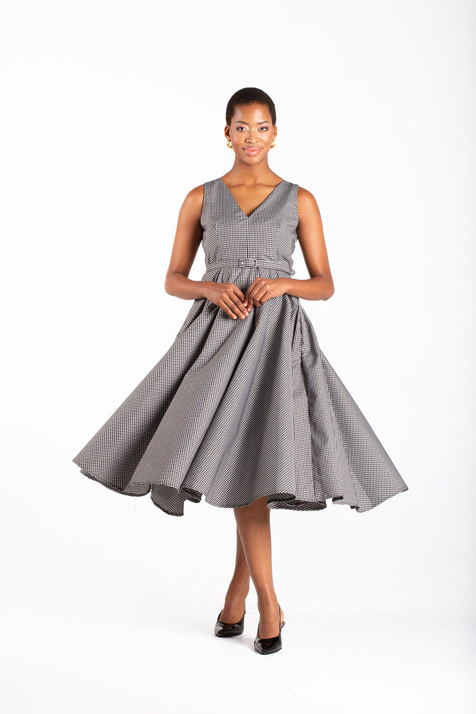 Skhathi Gingham Dress