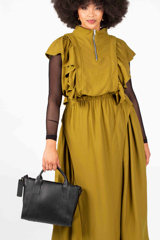 Colleen Eitzen Chartreuse Twill Airflow Luna Top