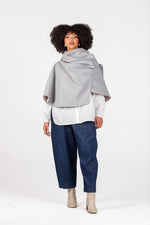 Colleen Eitzen Light Grey Mottled Yoko Wrap