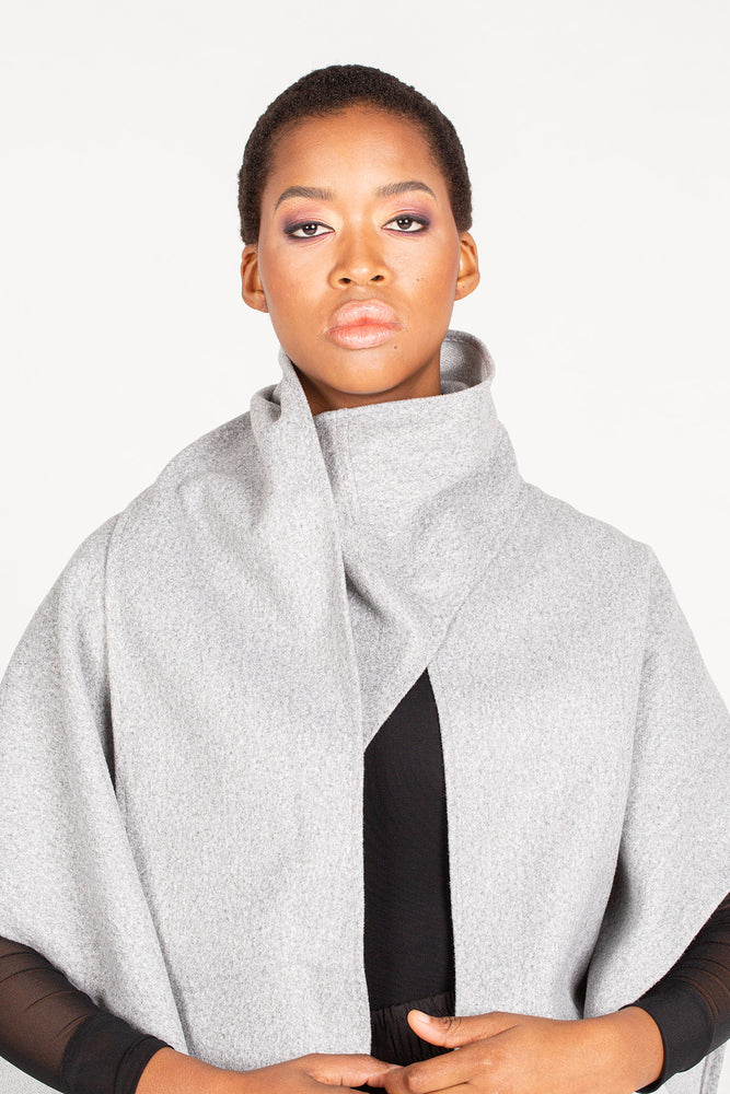 Colleen Eitzen Light Grey Mottled Soho Wrap