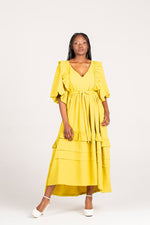 Frida Lime Nyota Dress