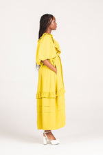 Frida Lime Nyota Dress