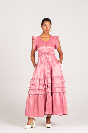 Frida Pink Thuli Dress