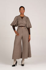 Frida Charcoal Flared Pants