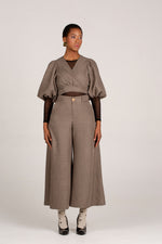 Frida Charcoal Flared Pants