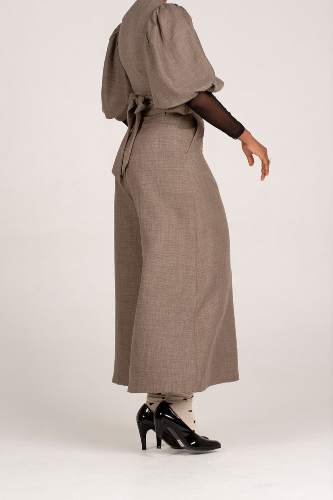 Frida Charcoal Flared Pants
