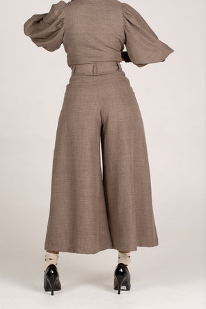 Frida Charcoal Flared Pants