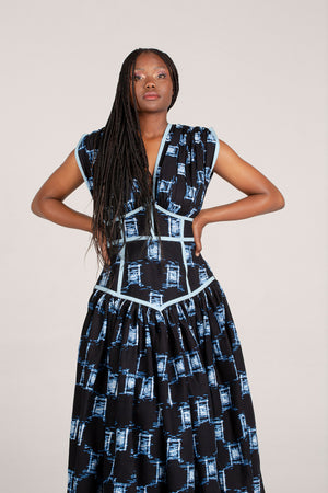 Angalia Mwezi Askari Dress
