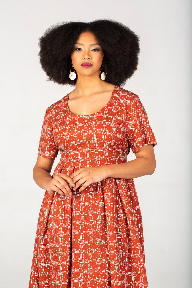 Amanda Laird Cherry Rand Dress