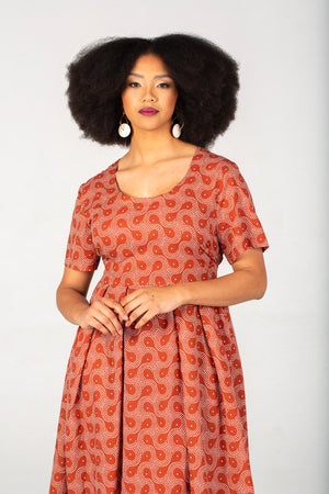Amanda Laird Cherry Rand Dress