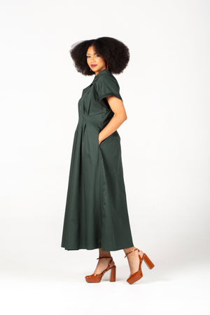 Amanda Laird Cherry Comb Dress