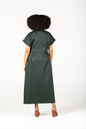 Amanda Laird Cherry Comb Dress