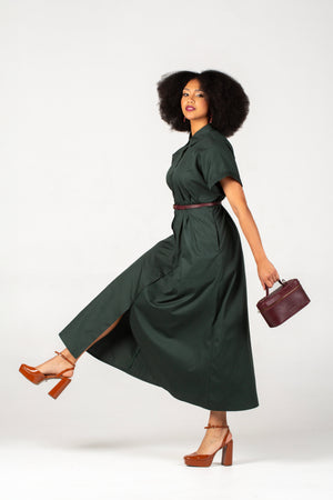 Amanda Laird Cherry Comb Dress
