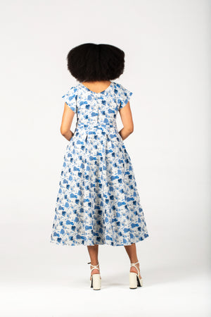 Amanda Laird Cherry Zenzi Dress