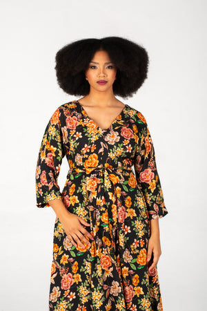Amanda Laird Cherry Tugela Dress