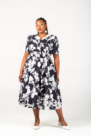 Amanda Laird Cherry Pati Dress
